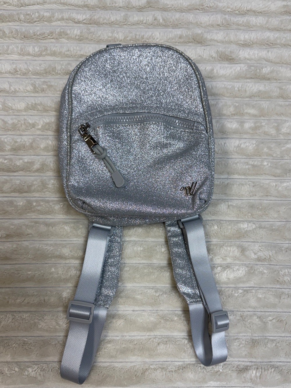 Varsity Spirit: Silver Shimmer Mini Backpack, Cheer, Dance